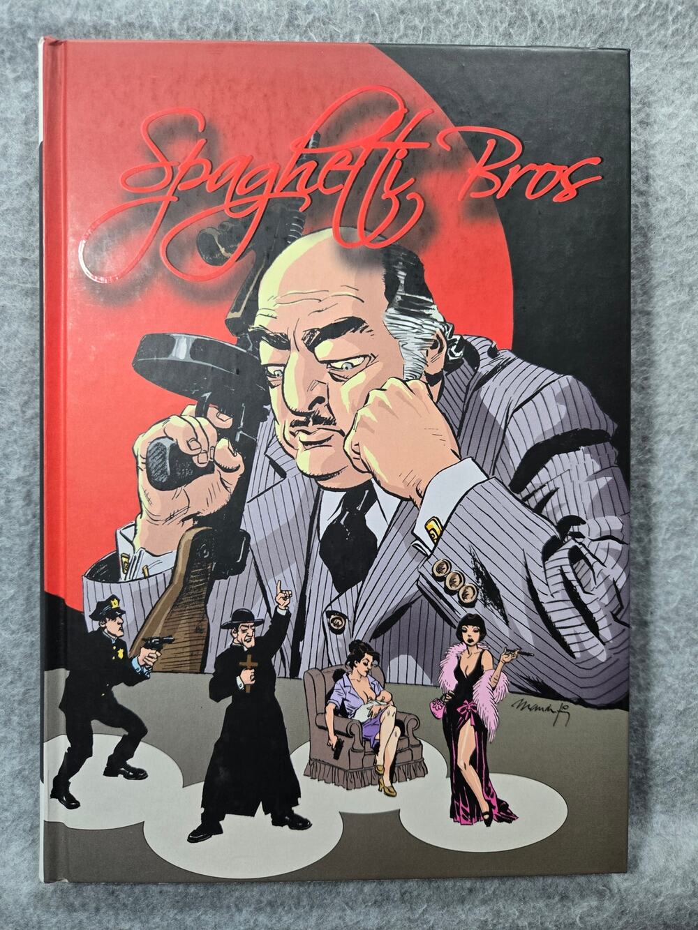 Spaghetti Bros Volume 2 Graphic Novel Hardcover Carlos Trillo Mandrafina IDW